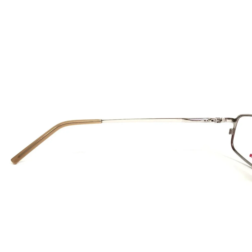 New Balance Eyeglasses Frames NB 353-2 Brown Silver Rectangular 53-17-135